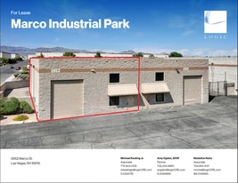 2952 Marco St, Las Vegas NV - Warehouse