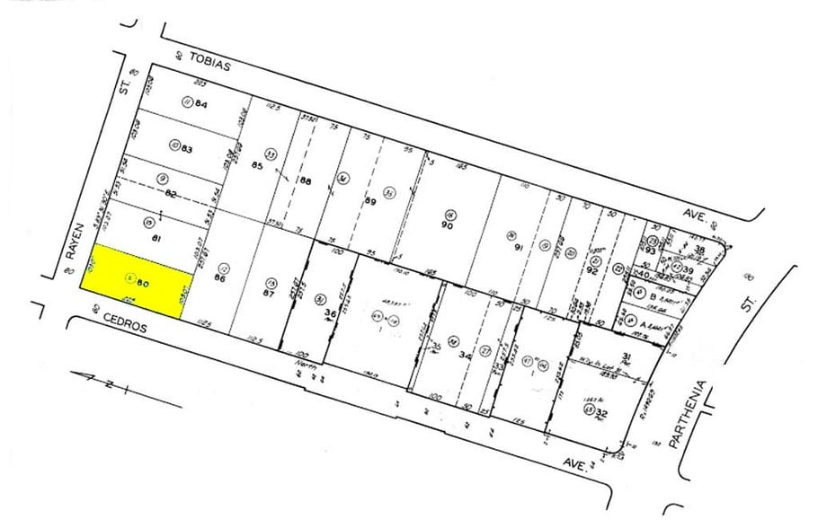 14696 Rayen St, Panorama City, CA for sale - Plat Map - Image 1 of 12