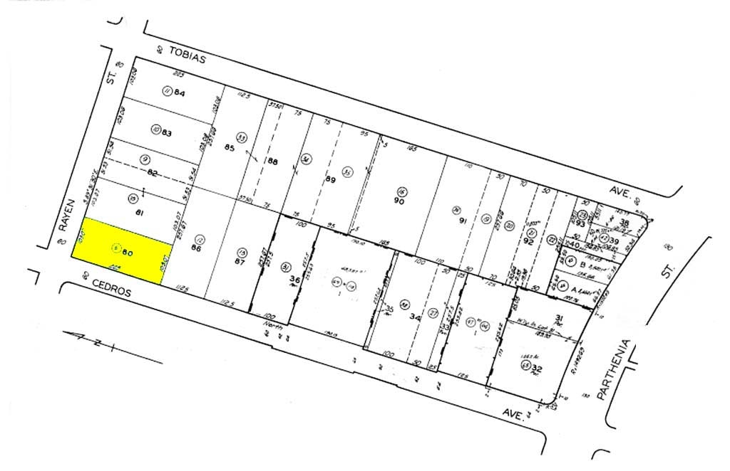 14696 Rayen St, Panorama City, CA for sale Plat Map- Image 1 of 13