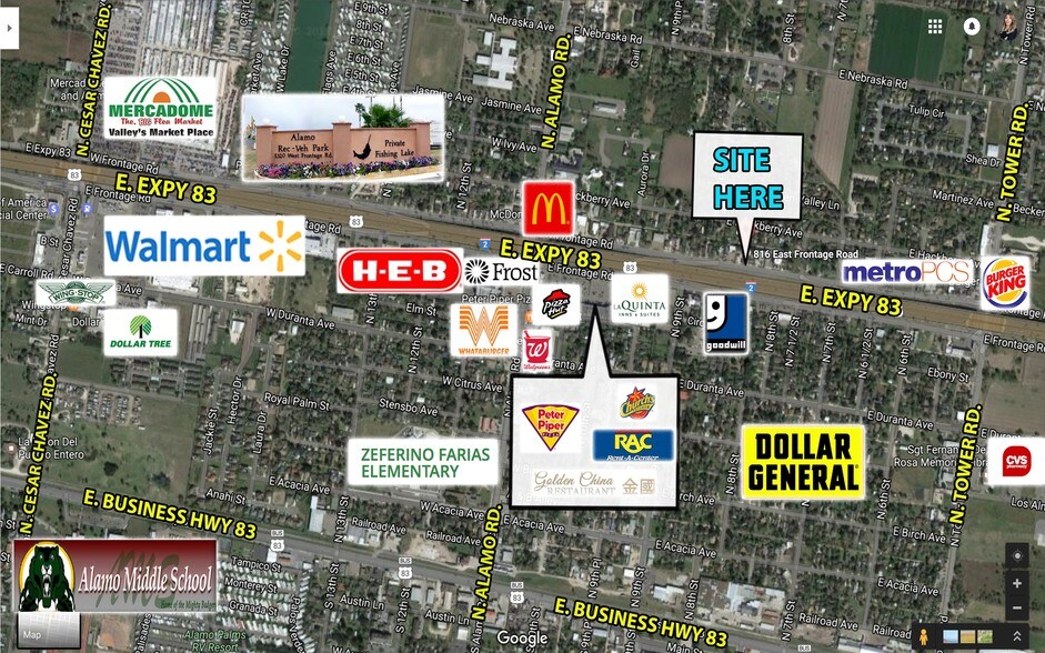 816 E Frontage Rd, Alamo, TX for sale - Building Photo - Image 1 of 1