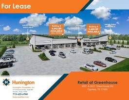 Retail at Greenhouse - Drive Through Restaurant