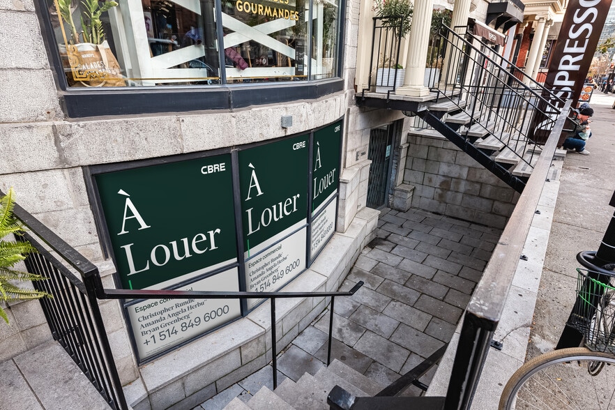 2065-2121 Rue Crescent, Montréal, QC for lease - Building Photo - Image 2 of 3