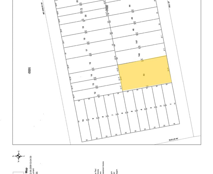 17-19 Hill St, Brooklyn, NY for sale - Plat Map - Image 2 of 2