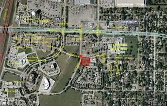 1871 Harroun Ave, McKinney, TX - AERIAL  map view