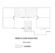 10565 N 114th St, Scottsdale, AZ for lease Floor Plan- Image 1 of 2