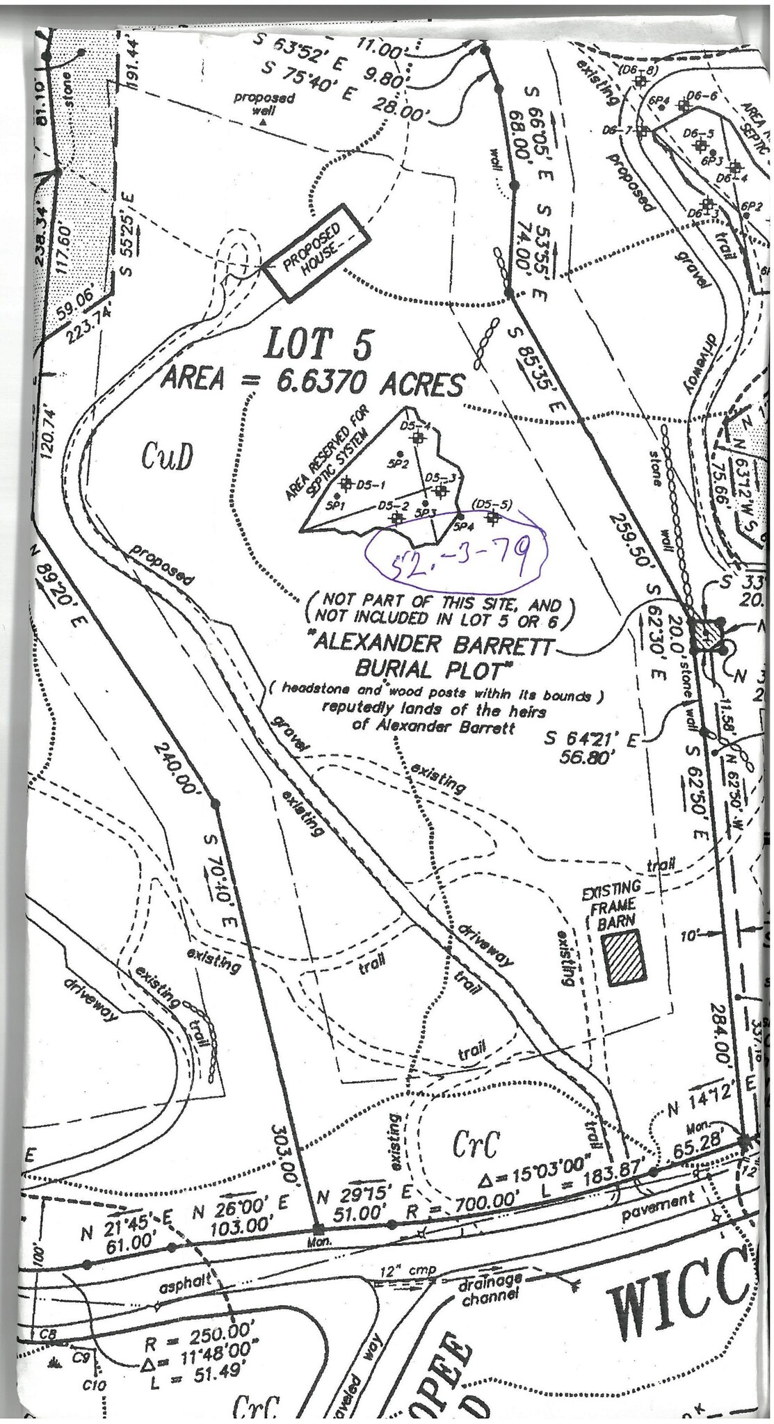 Lot 79 B Wiccopee Road, Putnam Valley, NY for sale Plat Map- Image 1 of 1