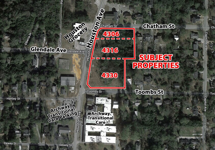 4306 4330 Houston Ave, Macon, GA 31206 Houston Ave Lots