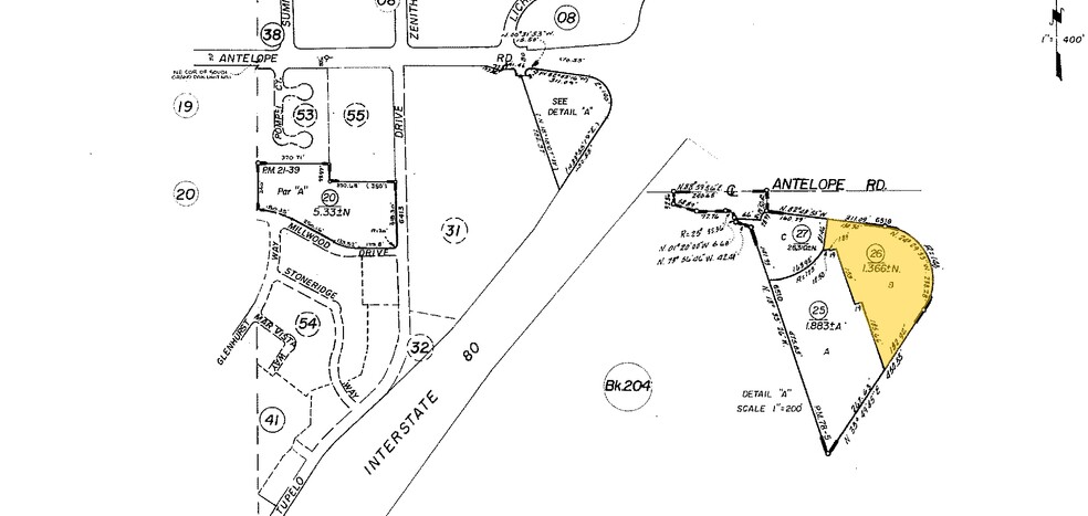 6518 Antelope Rd, Citrus Heights, CA for sale - Plat Map - Image 3 of 3