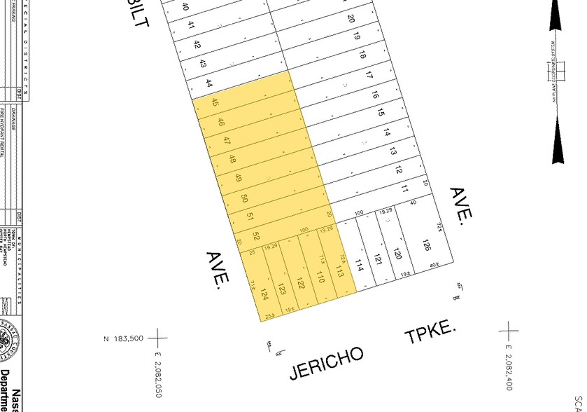 199 Jericho Tpke, Floral Park, NY for lease - Plat Map - Image 3 of 14