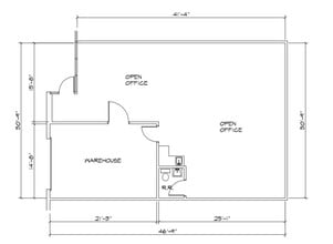 1325 Whitlock Ln, Carrollton, TX for lease Floor Plan- Image 1 of 1