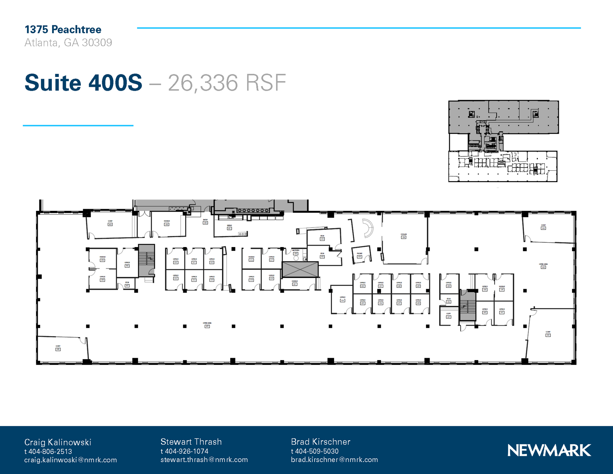 1375 Peachtree St NE, Atlanta, GA for lease Floor Plan- Image 1 of 1