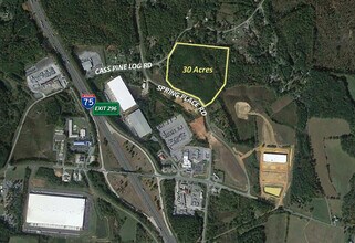 50 Spring Place Rd NW, Cartersville, GA - AERIAL  map view - Image1