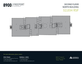 8900 Freeport Pky, Irving, TX for lease Floor Plan- Image 1 of 1