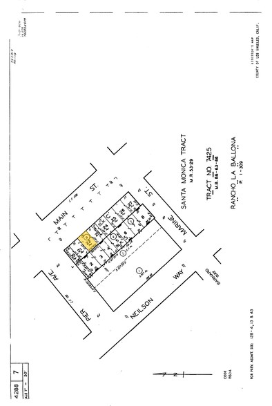 3002 Main St, Santa Monica, CA for lease - Plat Map - Image 2 of 12