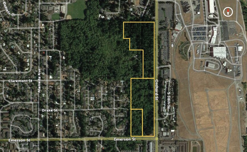 S Orchard & Emerson St, Fircrest, WA for sale - Building Photo - Image 1 of 1