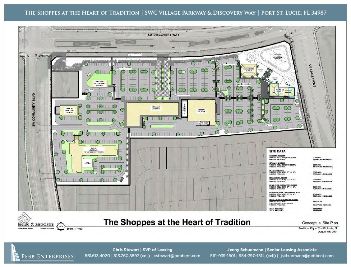 9850 SW Discovery Way, Port Saint Lucie, FL 34987 The Shoppes at the