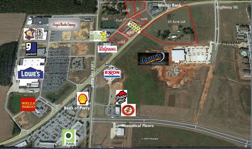 Highway 96 & Lake Joy Road, Warner Robins, GA 31088 Lot 5 & 10