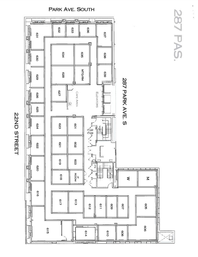 287 Park Ave S, New York, NY for lease Floor Plan- Image 1 of 1