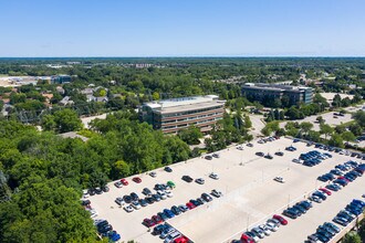 475-485 Half Day Rd, Lincolnshire, IL - AERIAL map view - Image1