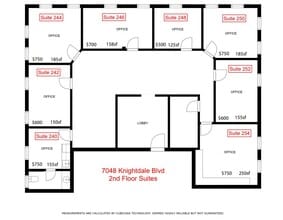 7048 E Knightdale Blvd, Knightdale, NC for lease Floor Plan- Image 1 of 1