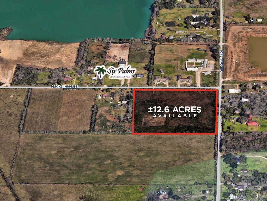 Del Bello Rd, Manvel, TX for sale Aerial- Image 1 of 3