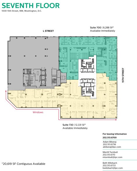 1030 15th St Nw Washington Dc 20005 Office Space For Lease