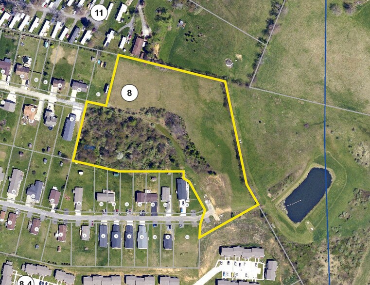 Kessla Way, Shinnston, WV for sale - Parcel Map Outline - Image 1 of 2