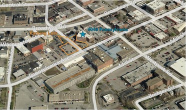 4049 Pennsylvania Ave, Kansas City, MO - aerial  map view