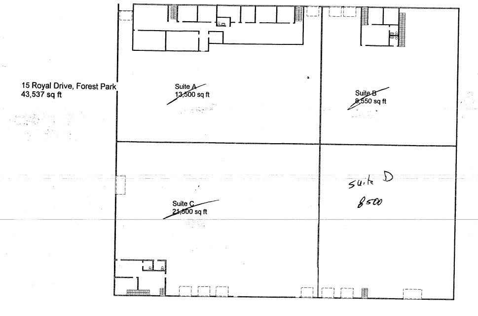 15 Royal Dr, Forest Park, GA for lease Floor Plan- Image 1 of 1