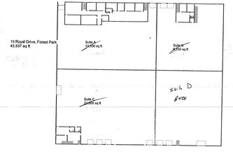 15 Royal Dr, Forest Park, GA for lease Floor Plan- Image 1 of 1