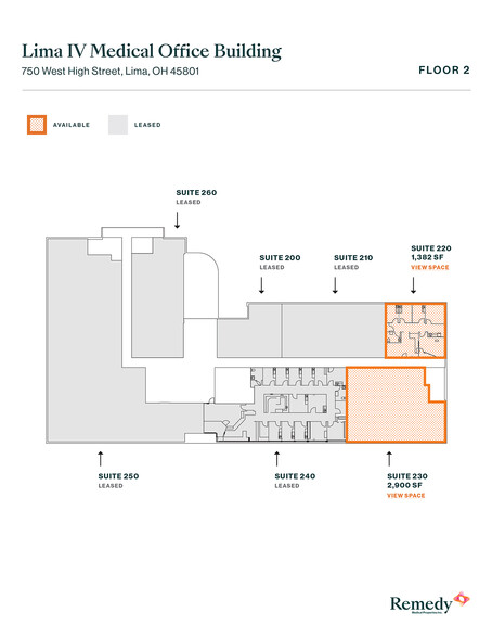 750 W High St, Lima, OH for lease - Floor Plan - Image 3 of 5