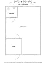 2701 Orange Ave, Santa Ana, CA for lease Floor Plan- Image 1 of 1
