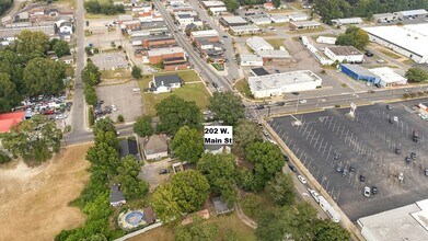 202 W Main St, Sanford, NC - AERIAL  map view - Image1