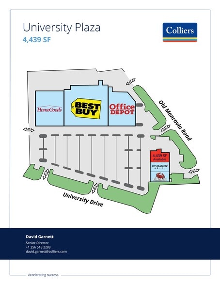 5850 University Dr NW, Huntsville, AL for lease - Site Plan - Image 1 of 8