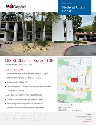 More details for 558 St. Charles Dr, Thousand Oaks, CA - Office/Medical for Lease