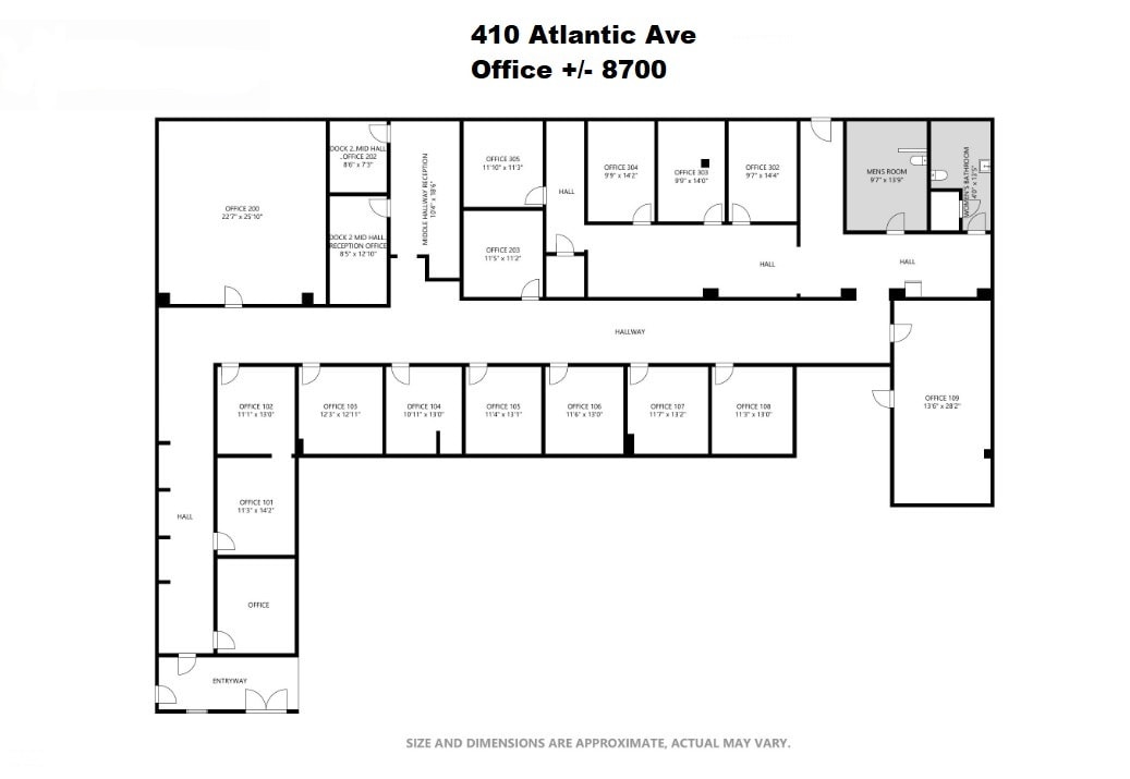 410 Atlantic Ave, Rochester, NY for lease Floor Plan- Image 1 of 6