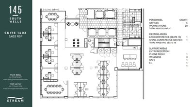 145 S Wells St, Chicago, IL for lease Floor Plan- Image 1 of 1