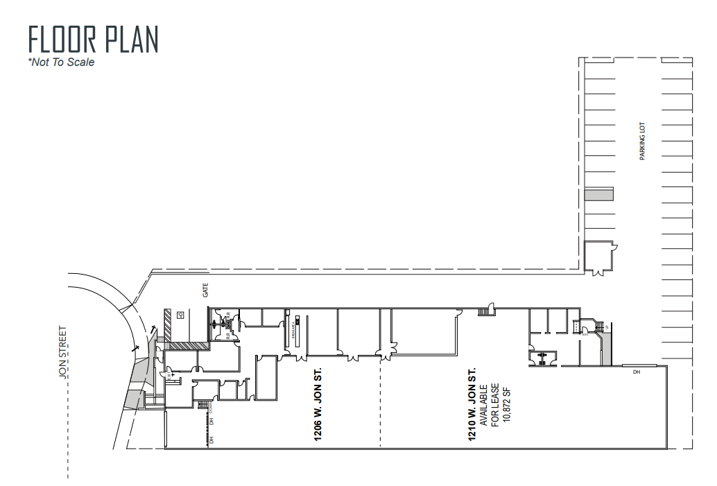 1206-1210 W Jon St, Torrance, CA for lease Floor Plan- Image 1 of 1