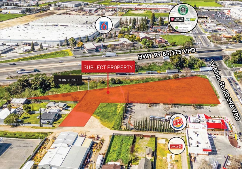 W Main St, Turlock, CA for sale - Building Photo - Image 2 of 4