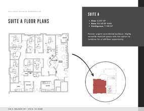 326 S Melrose Dr, Vista, CA for lease Floor Plan- Image 2 of 2