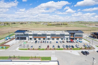 258 Northridge Drive Okotoks, Okotoks, AB - AERIAL map view