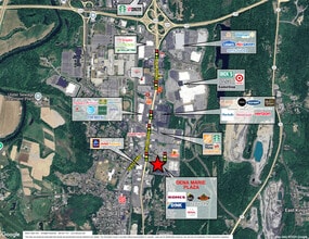 800 Miron Ln, Kingston, NY - AERIAL  map view