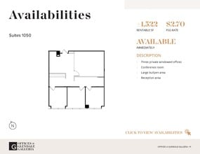 100 W Broadway, Glendale, CA for lease Floor Plan- Image 1 of 1