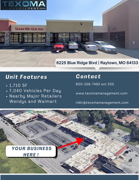 6121-6247 Blue Ridge Blvd, Raytown, MO for lease - Building Photo - Image 1 of 10