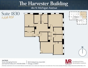 180 N Michigan Ave, Chicago, IL for lease Floor Plan- Image 1 of 1