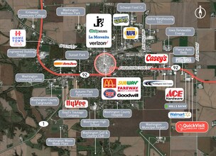 2489 Highway 92, Washington, IA - Aerial map view - Image1