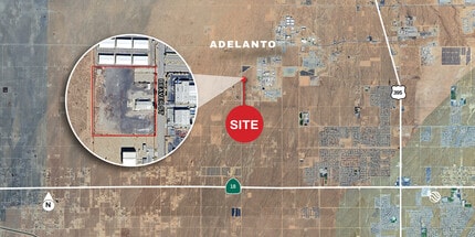 16254 Beaver Rd, Adelanto, CA - AERIAL map view