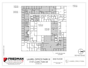 17197 N Laurel Park Dr, Livonia, MI for lease Floor Plan- Image 2 of 2