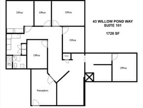 21 Willow Pond Way, Penfield, NY for lease Floor Plan- Image 1 of 4
