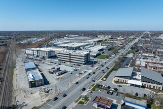 9410 Calumet Ave, Munster, IN - AERIAL map view - Image1